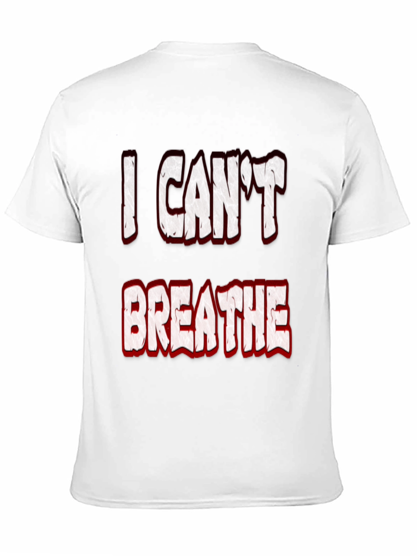 I Cant Breathe Graphic Tee - Black