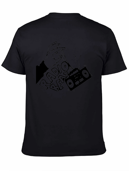 Radio Beat Black Graphic Tee