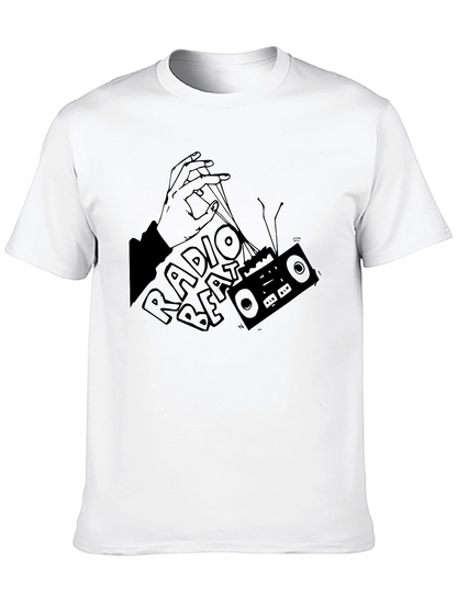Radio Beat Black Graphic Tee