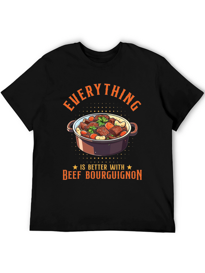 Beef Bourguignon T-Shirt - Foodie Apparel