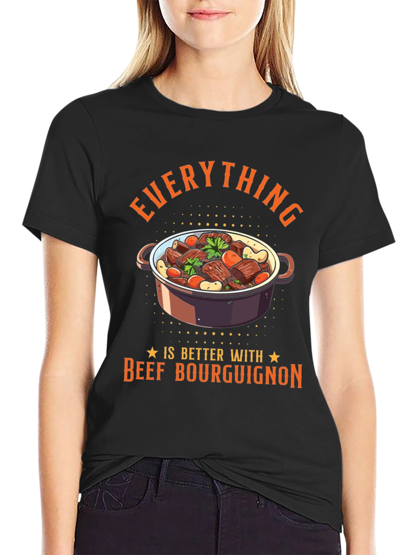 Beef Bourguignon T-Shirt - Foodie Apparel