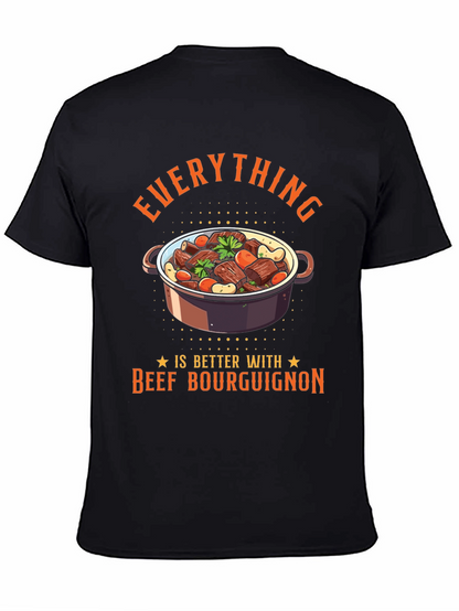 Beef Bourguignon T-Shirt - Foodie Apparel