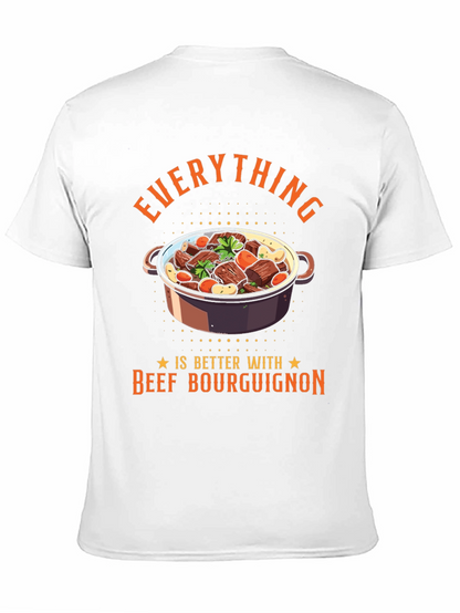 Beef Bourguignon T-Shirt - Foodie Apparel