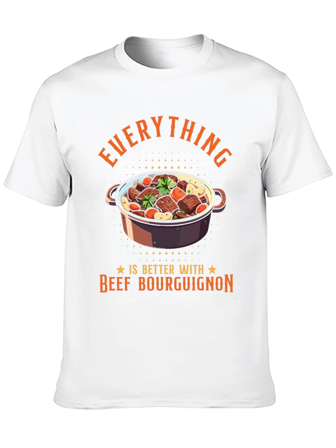 Beef Bourguignon T-Shirt - Foodie Apparel