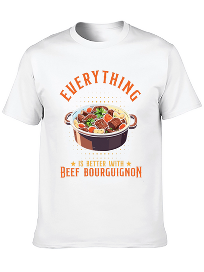 Beef Bourguignon T-Shirt - Foodie Apparel