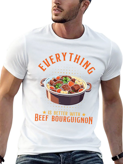 Beef Bourguignon T-Shirt - Foodie Apparel