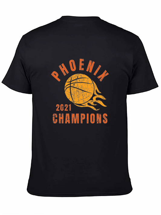 Phoenix 2021 Champions Basketball Graphic Tee