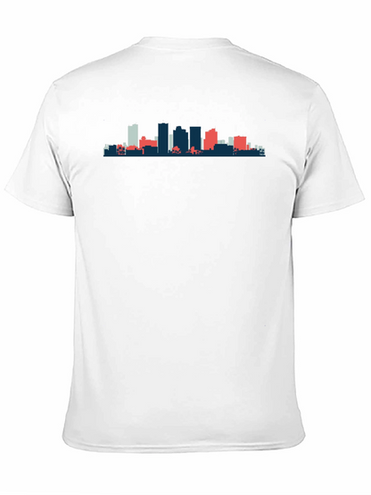 Cityscape Graphic Tee - Modern Design