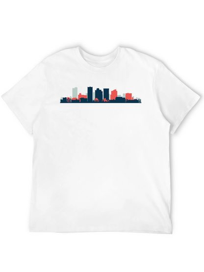 Cityscape Graphic Tee - Modern Design