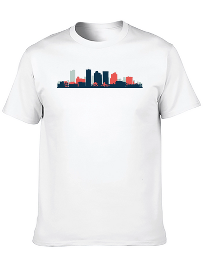Cityscape Graphic Tee - Modern Design