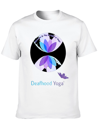 Deafhood Yoga Blossom Tee