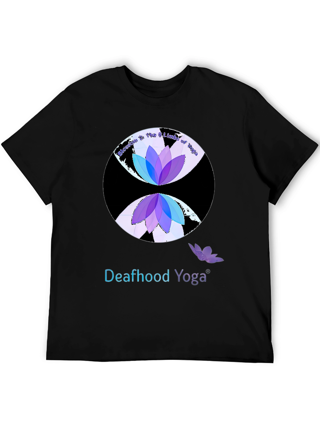 Deafhood Yoga Blossom Tee