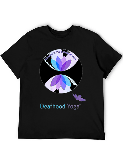 Deafhood Yoga Blossom Tee