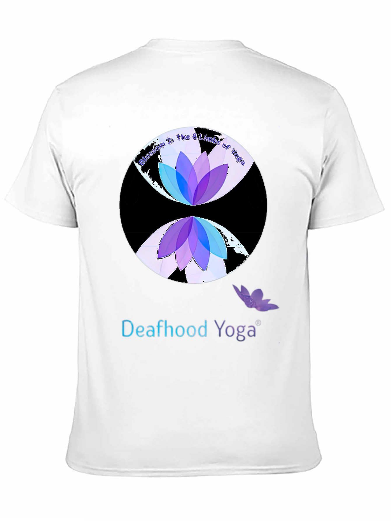 Deafhood Yoga Blossom Tee