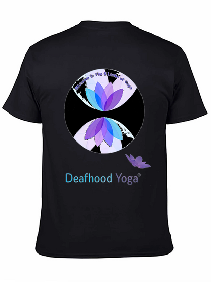 Deafhood Yoga Blossom Tee