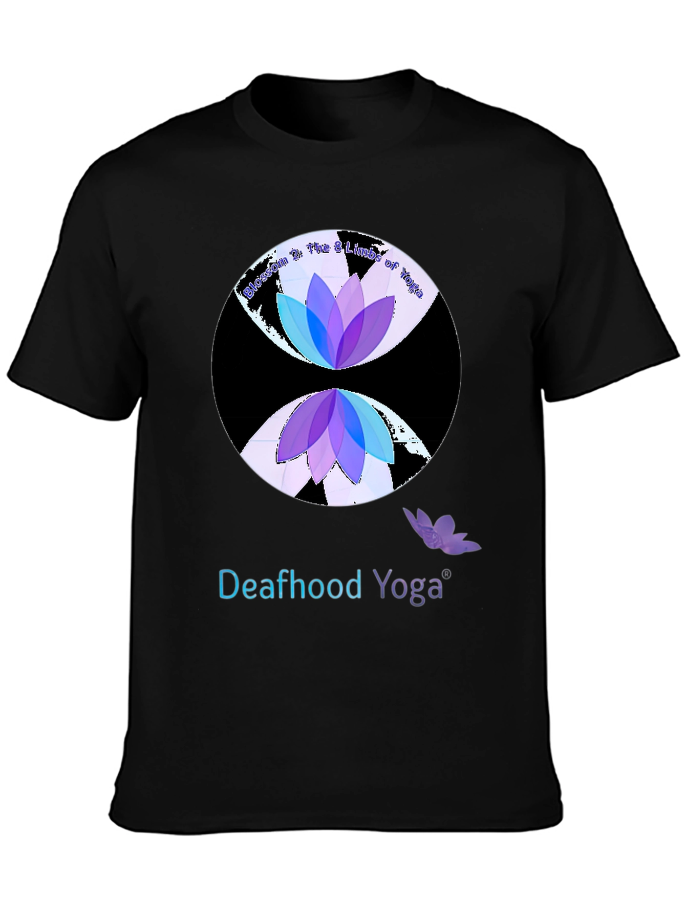 Deafhood Yoga Blossom Tee