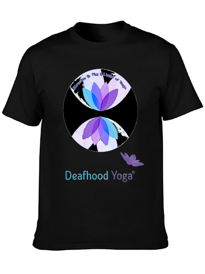 Deafhood Yoga Blossom Tee