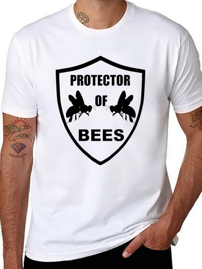 Protector of Bees Graphic Tee - Black
