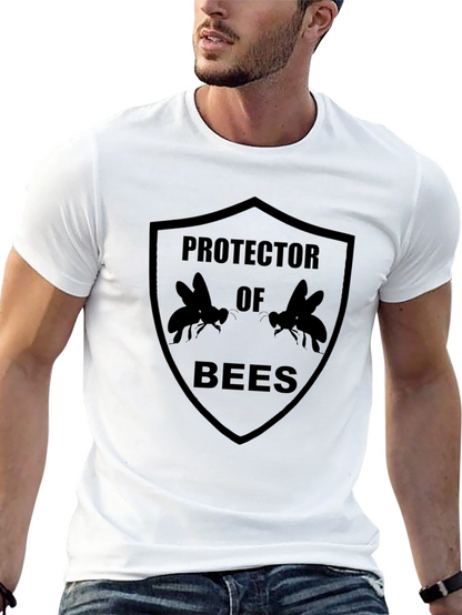 Protector of Bees Graphic Tee - Black