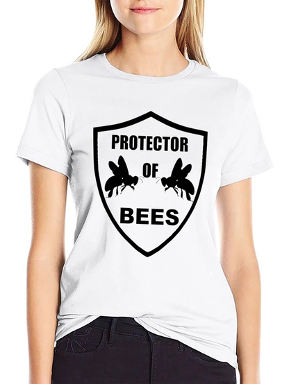 Protector of Bees Graphic Tee - Black