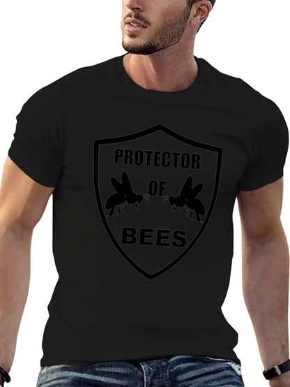 Protector of Bees Graphic Tee - Black