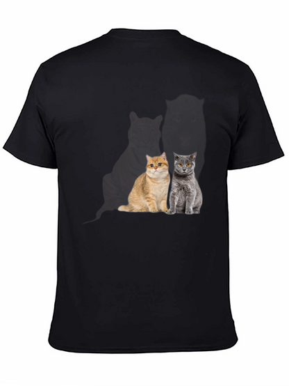 Cool Cat T-Shirt - Two Cats