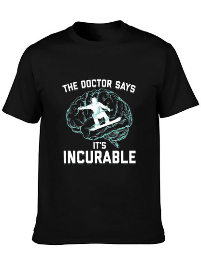 Incurable Snowboarding Brain T-Shirt