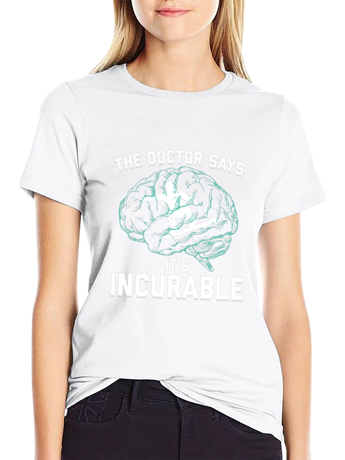 Incurable Snowboarding Brain T-Shirt