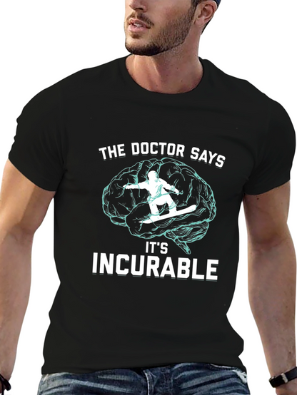 Incurable Snowboarding Brain T-Shirt