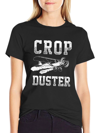 Crop Duster Graphic Tee - Aviation T-Shirt