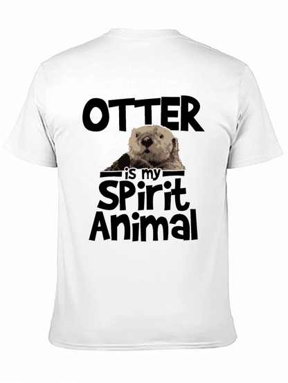 Otter Spirit Animal Graphic T-Shirt