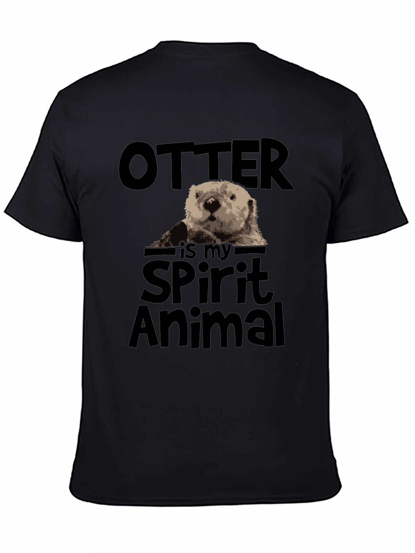 Otter Spirit Animal Graphic T-Shirt