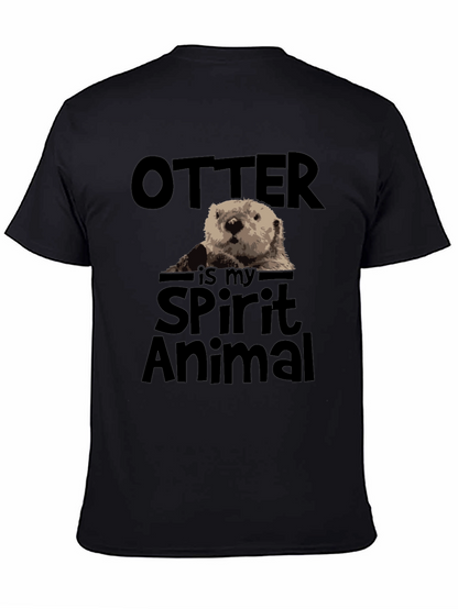 Otter Spirit Animal Graphic T-Shirt