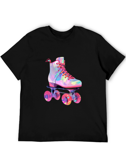 Retro Roller Skate Graphic Tee