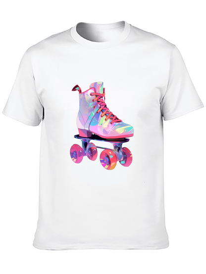 Retro Roller Skate Graphic Tee