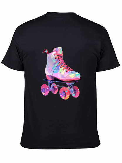 Retro Roller Skate Graphic Tee