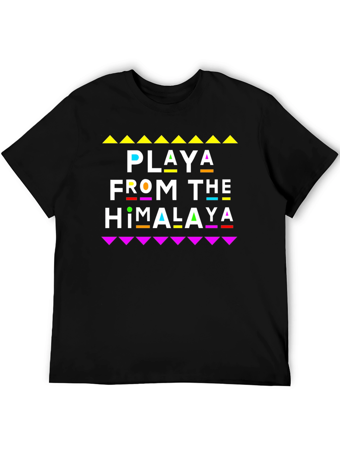 Playa From The Himalaya Black T-Shirt