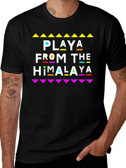 Playa From The Himalaya Black T-Shirt