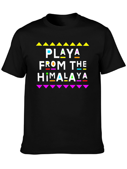 Playa From The Himalaya Black T-Shirt