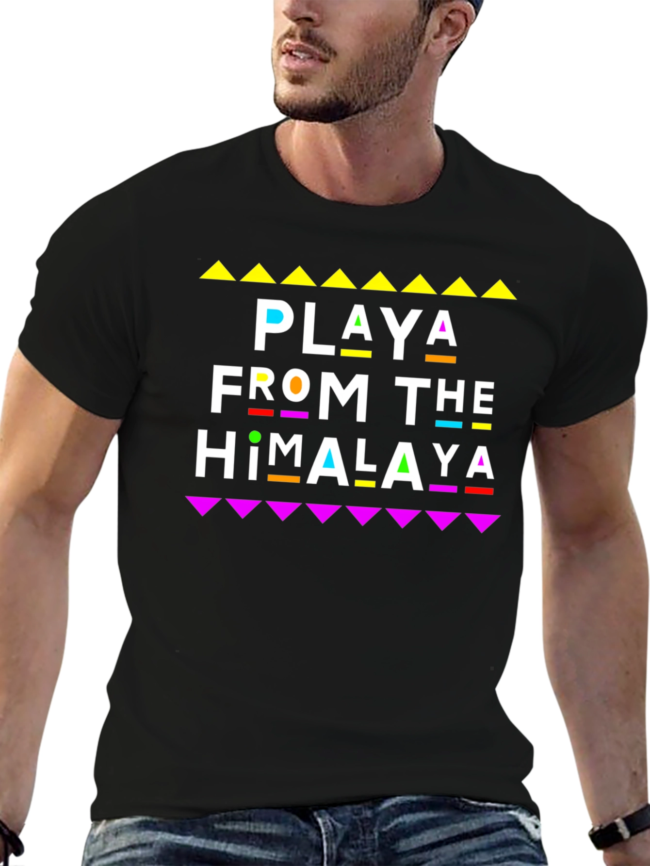 Playa From The Himalaya Black T-Shirt