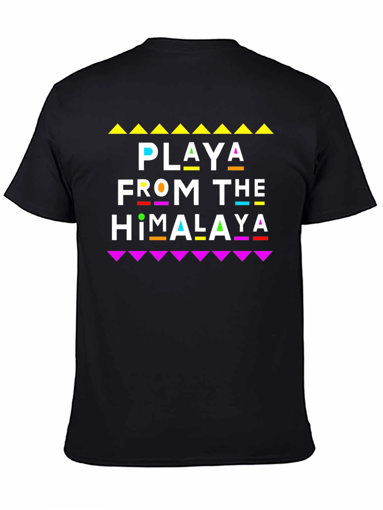 Playa From The Himalaya Black T-Shirt