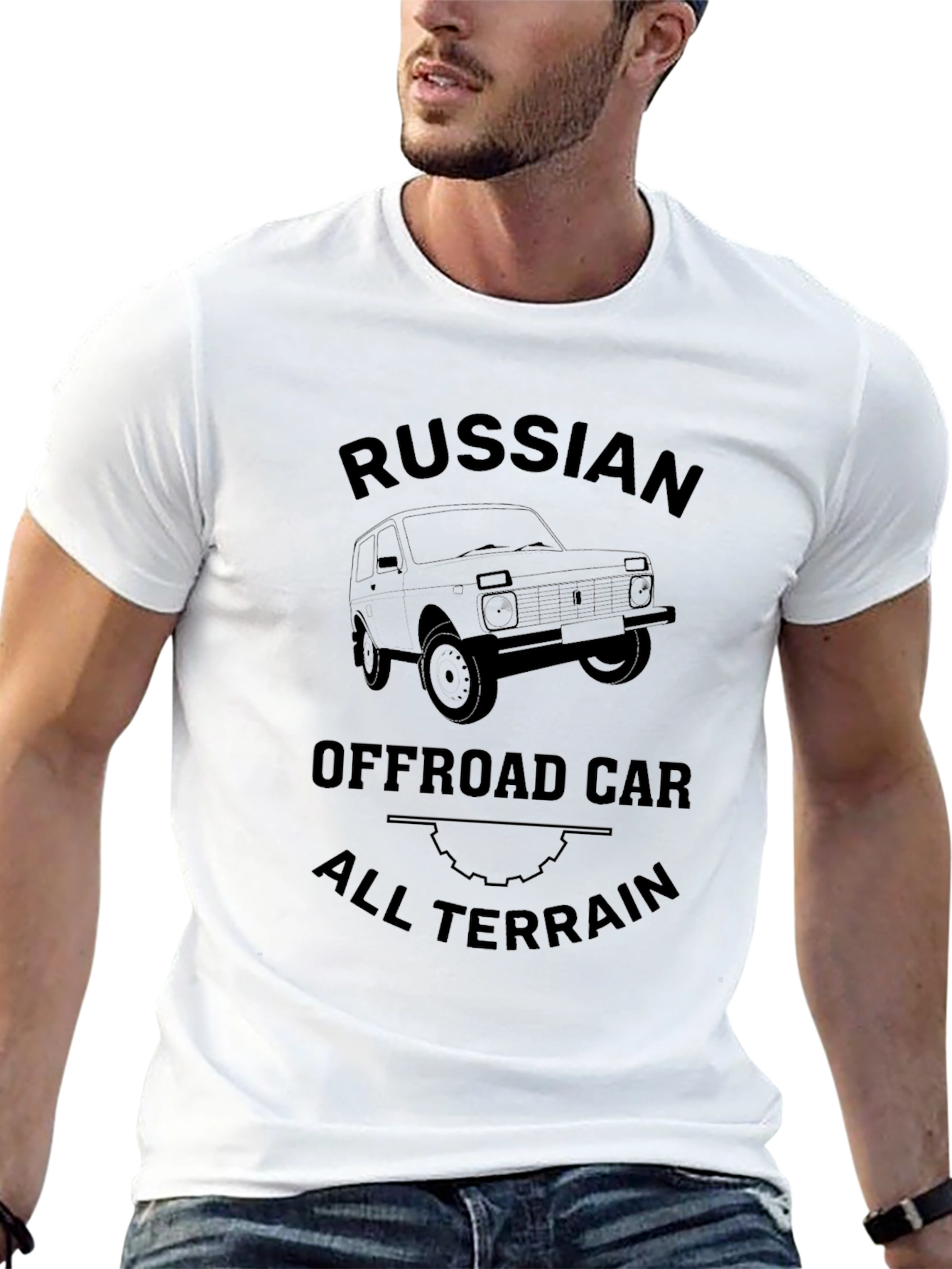 Russian Offroad Car All Terrain T-Shirt