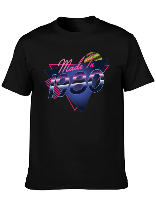 Retro Made In 1980 T-Shirt