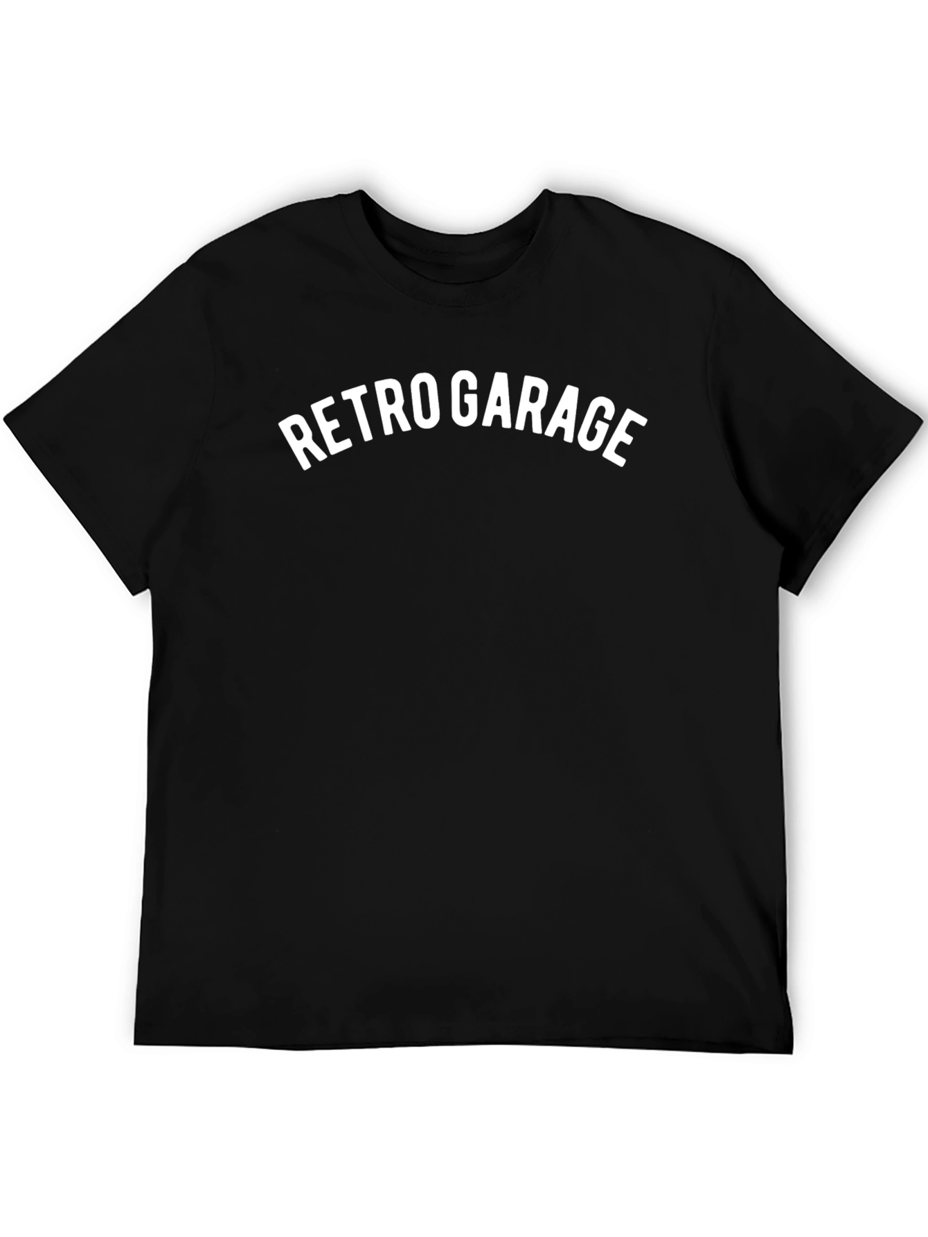 Retro Garage Black T-Shirt