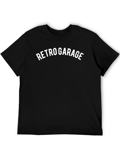 Retro Garage Black T-Shirt