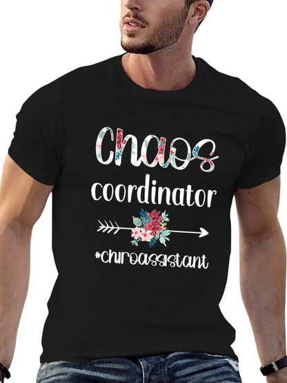 Chaos Coordinator Floral T-Shirt