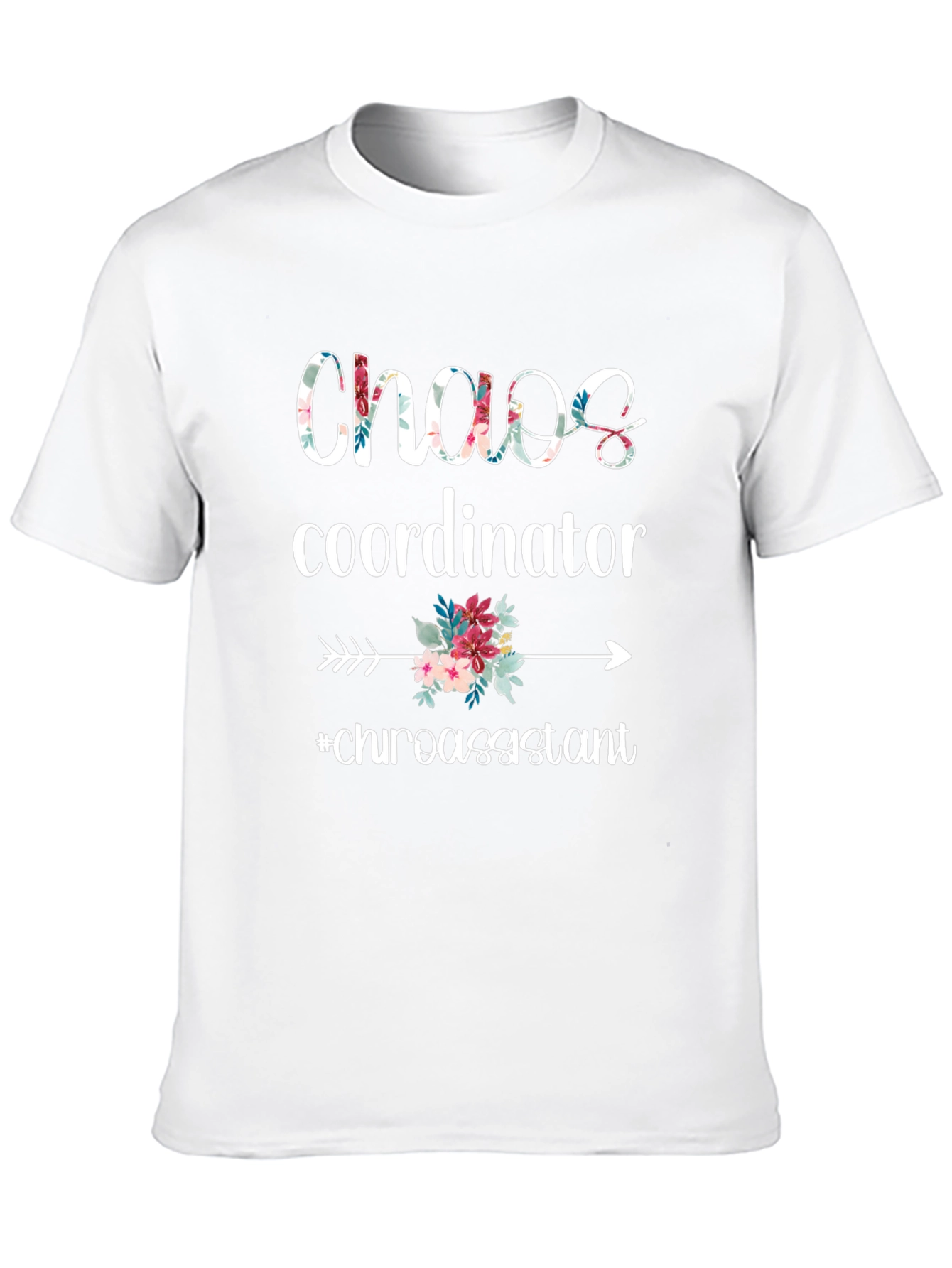 Chaos Coordinator Floral T-Shirt