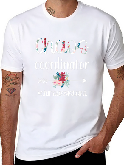 Chaos Coordinator Floral T-Shirt