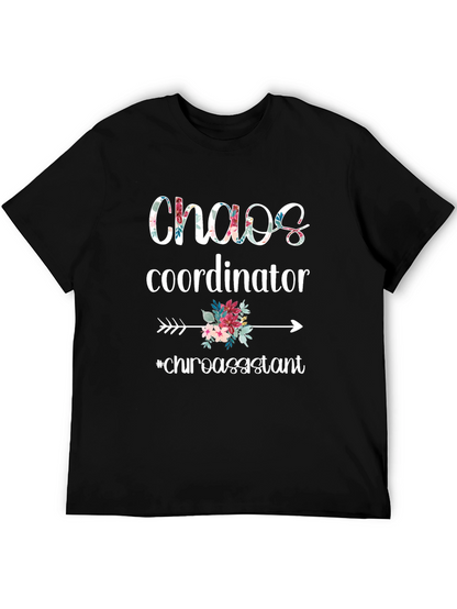 Chaos Coordinator Floral T-Shirt