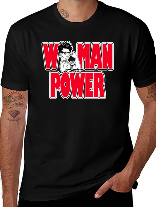 Woman Power T-Shirt - Empowering Graphic Tee